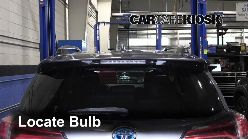 2017 Toyota RAV4 Hybrid Limited 2.5L 4 Cyl. Lights Center Brake Light (replace bulb)